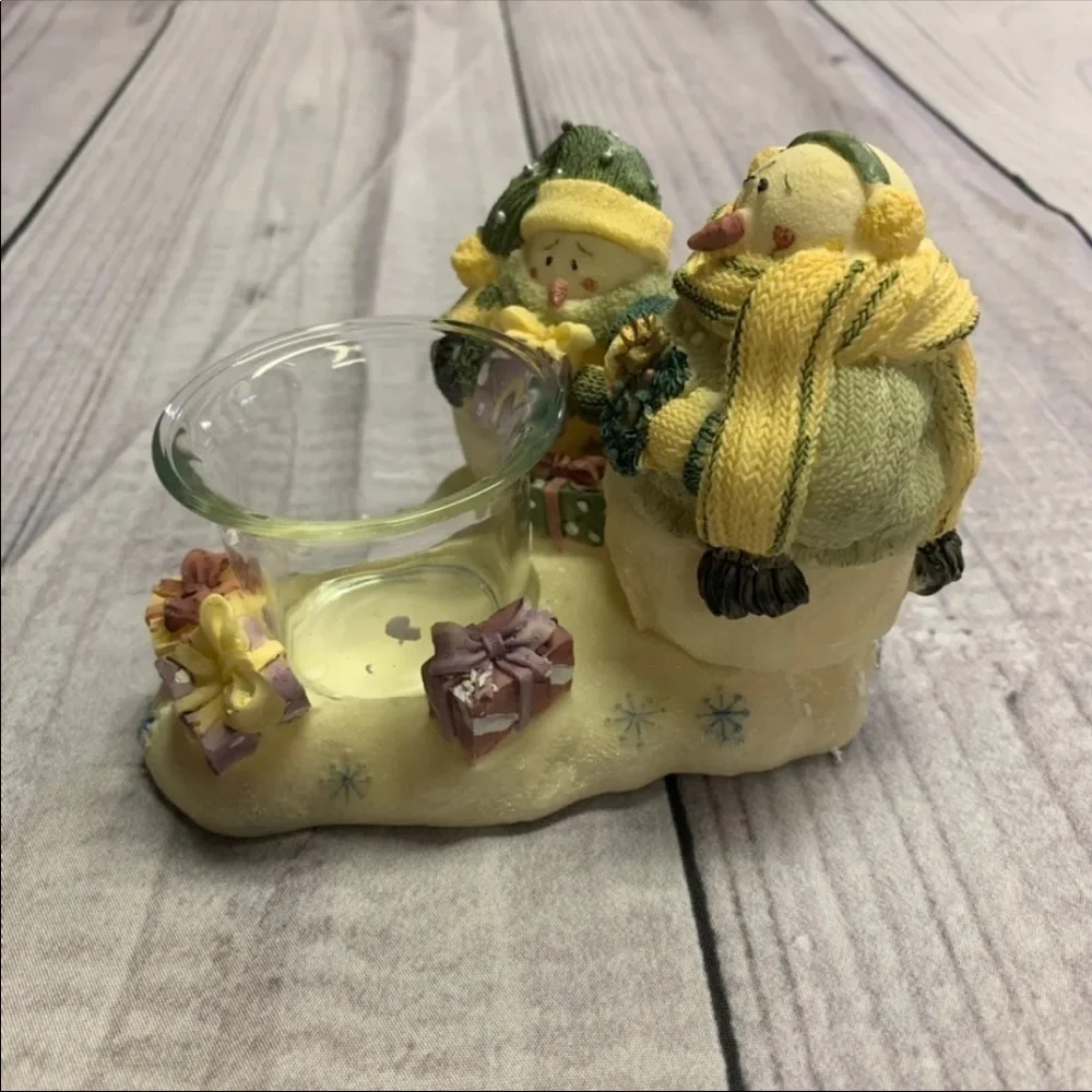 𝅺✅4X Host Pick✅ Winter Friends Votive Candle Holder